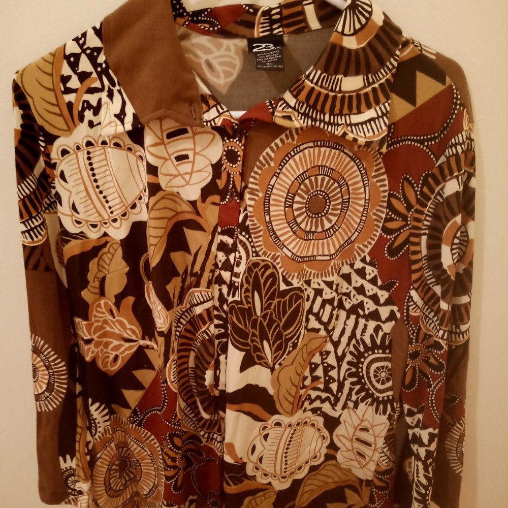23rdst Blouse Long Sleeve Size XL